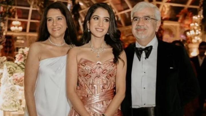 radhika merchant father business