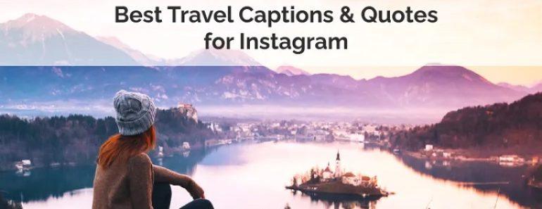 travel captions for instagram