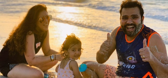 rohit sharma family